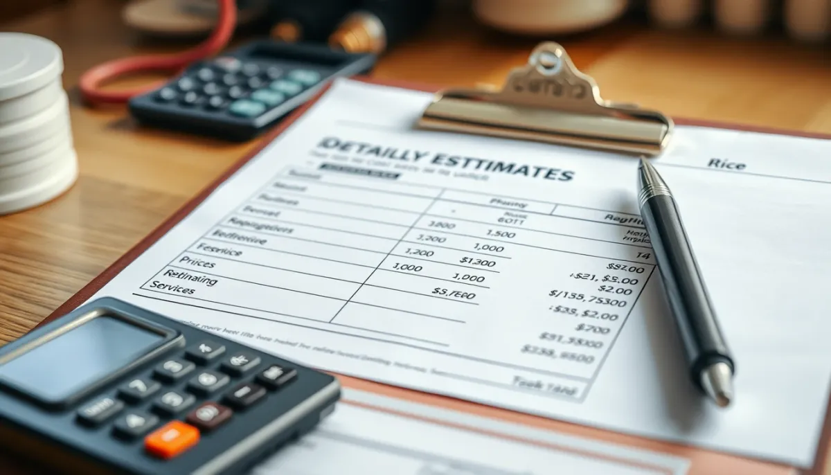 Devis détaillé et estimation des prix pour le remplacement d'une chaudière fioul