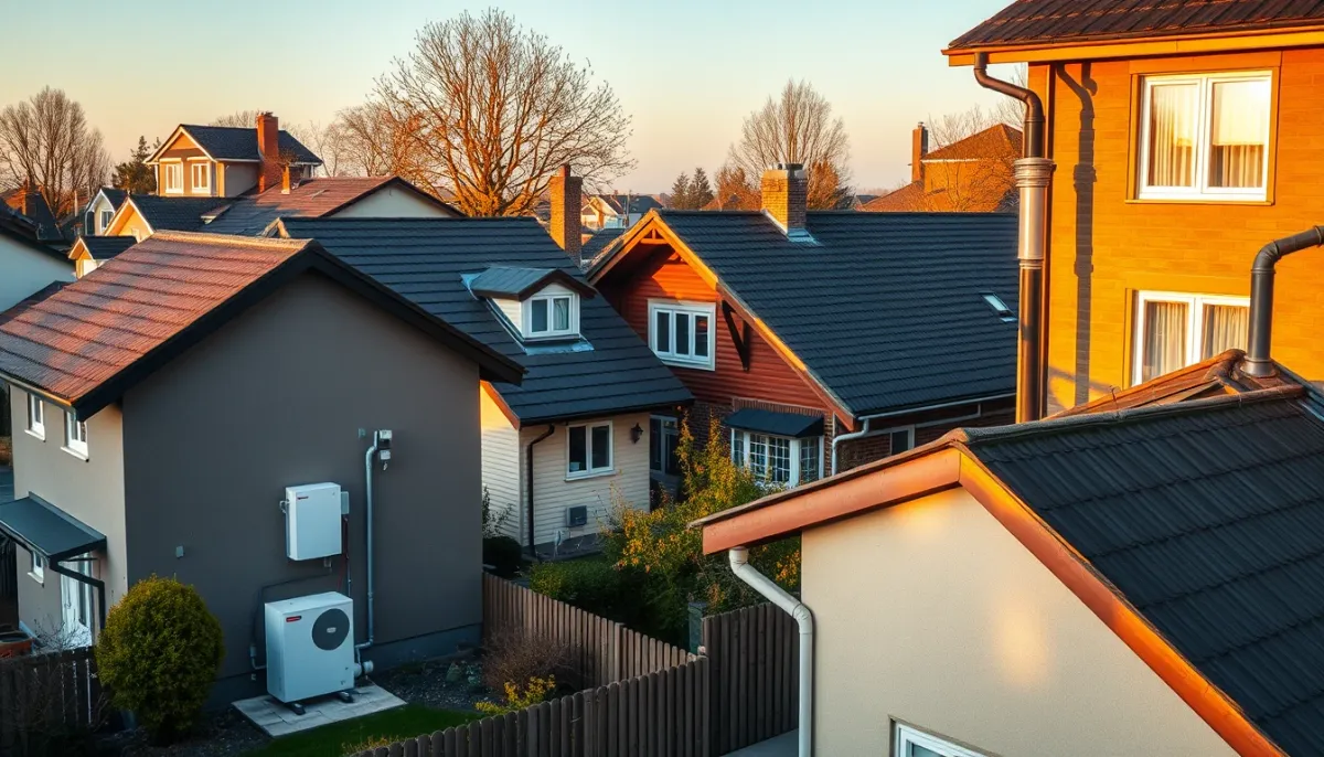 Différents types de logements et leurs solutions de chauffage adaptées