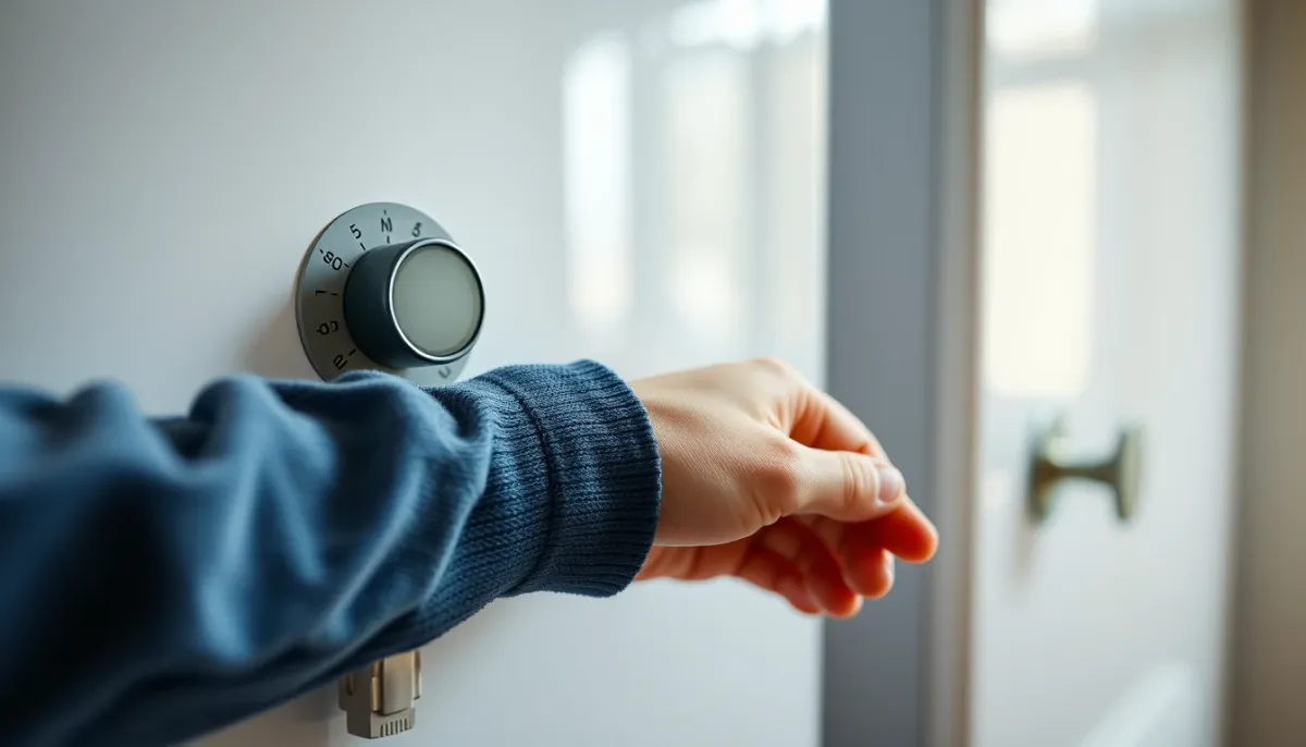 Vérification manuelle de la vanne gaz et du manomètre d'une chaudière